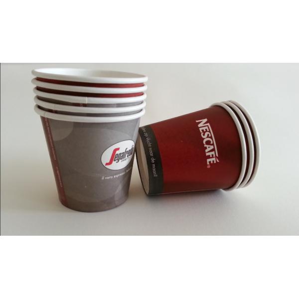 4oz 120ml Single Wall Cup , Small Disposable Paper Coffee Cups For Tasting