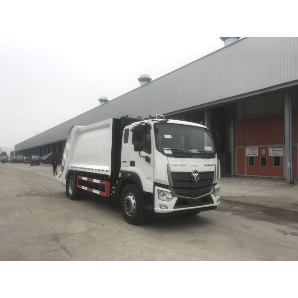 FOTON Sanitation Truck  240hp Waste Collector Truck 4*2 Refuse Compactor Truck 14M3