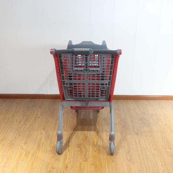 175L Large Capacity New Pure Supermarket trolley Plastic Shopping Carts