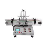 Máquina automática de llenado con bomba magnética de cuatro cabezales para perfume y licor, CNC de escritorio, línea de líquidos, maquinaria de llenado de perfume y licor