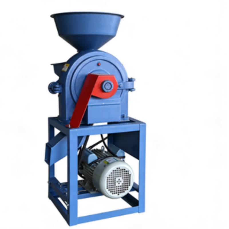 100-150kg/h Capacity Carbon Steel Crusher Grinder 220V Motor Milling Machine