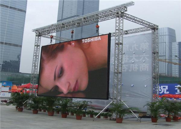P3.91 outdoor rental HD LED display Extreme Precision Hanging Led Screen , Led Video Panel Use Super Light