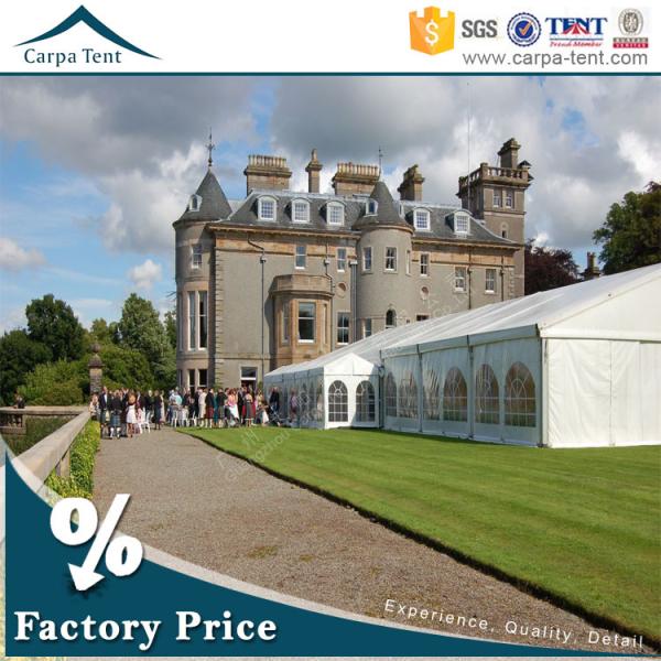 20mX50m Large Wedding Tent Party Marquee With Colorful Roof Lining and Curtain