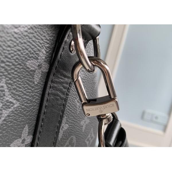 Grey Men'S Genunie Leather Womens Travel Handbag Business Style