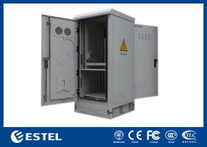 Sandwich Structure Panel Outdoor Power Cabinet For 19 Inch Equipment Battery