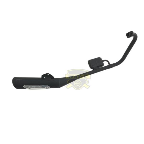 36 PF00 25 Stainless Steel Motorcycle Exhaust Pipe Muffler Silencer Assembly