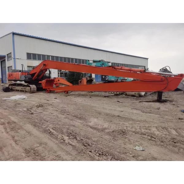 Excavator extension arm and port dredging designed for river dredging