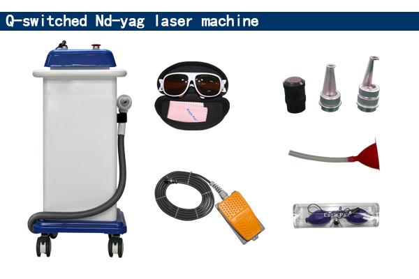 Beauty Salon Use Nd Yag Laser Tattoo Removal Machine for Eyebrow Removal