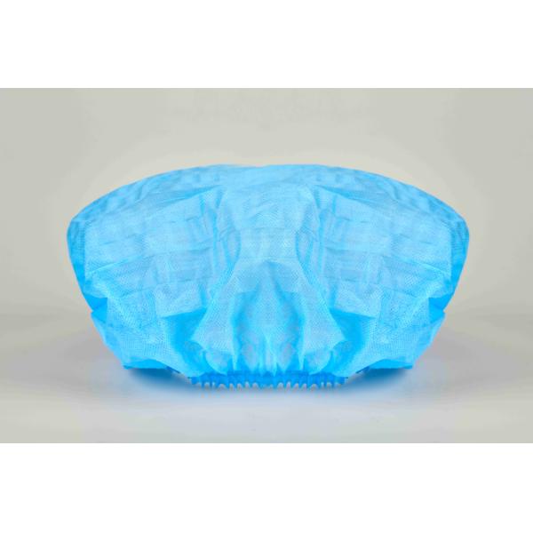 Нетканая двойная эластичная одноразовая круглая головная шляпа врач/медсестра