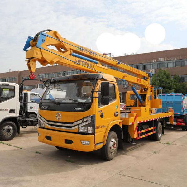 Cheap4x2  14m 25m 35m 45m 65m Bucket Truck Aerial Working Platform Folding Telescopic Boom Aerial Work Platform