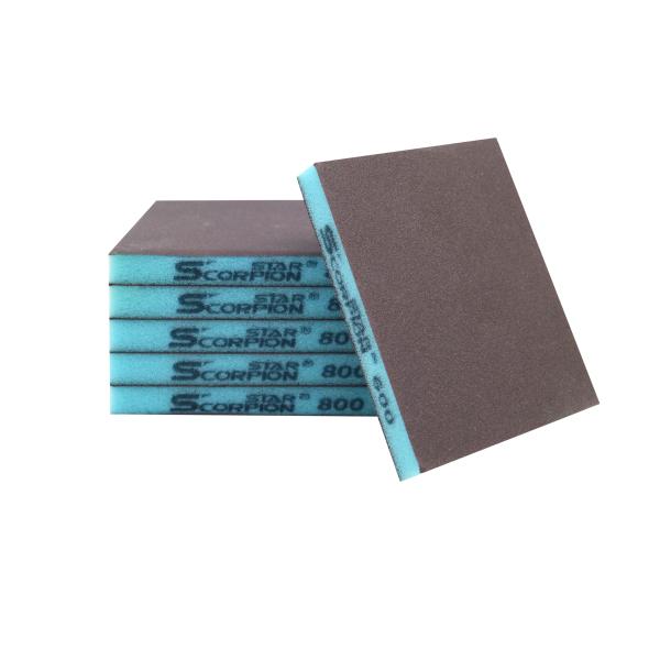 High-Hardness Silicon Carbide Double-Sided Sanding Blocks Customizable OEM Automotive Furniture Metal Polishing Paper Grinding
