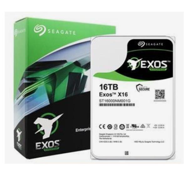16TB Exos X16 7200 turn 256MB SATA3 3.5 inch Enterprise Hard Disk for Desktop Computers