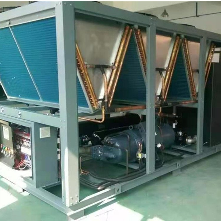 Multi Compressor Water Cooled Refrigeration System Screw Chiller Plant