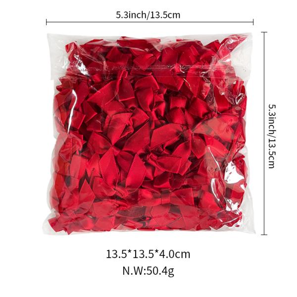 Поддержка 7 дней Образец заказа Время выполнения Сатинные луки для упаковки бутылок вина и парфюмерии