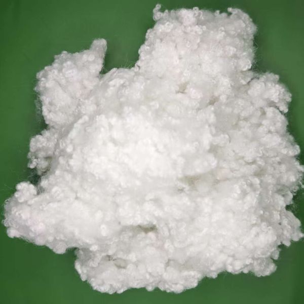 HCS 7D*32MM  Polyester Staple Fiber PSF Super Fluffy Good Resilience Light Thermal Insulation Low Shrinkage Eco-Friendly Filling Material For Pillows Quilts Cushions Plush Toys