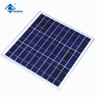 Painéis solares da mono eficiência elevada de 15V 25W para o mini sistema ZW-25W-15V do painel solar