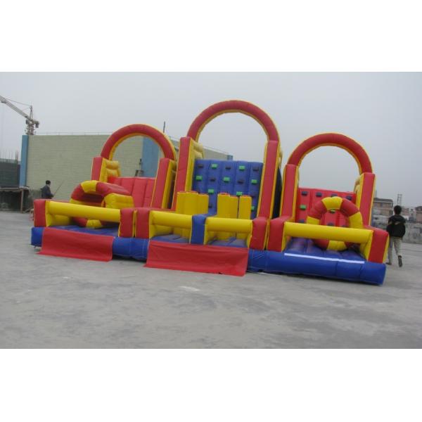 полосы препятствий ИХОБ-001 ПВК 0.55мм раздувные с Варп-527Н Вефт-323.8Н для взрослых