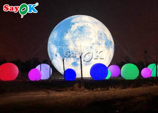 Balão inflável vivo feito sob encomenda do diodo emissor de luz para a chama da exposição - retardador