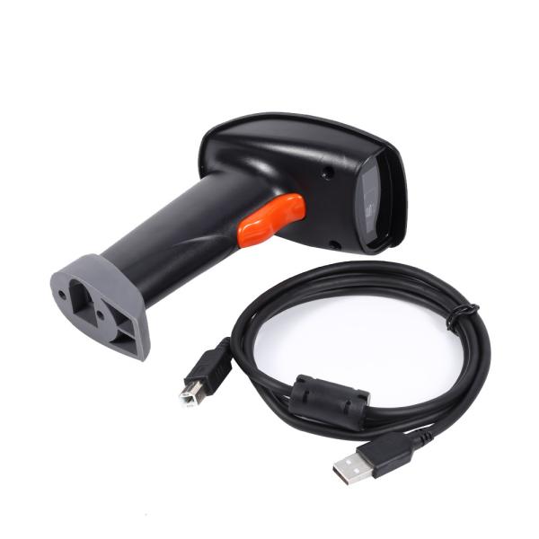 Wired 1D 2D Handheld Barcode Scanner200 Scans/Sec High Sensitivity OEM / ODM