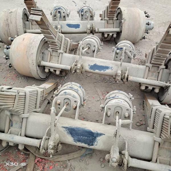 FUWA BPW Used Truck Axle 16T Truck Trailer Spares German Type