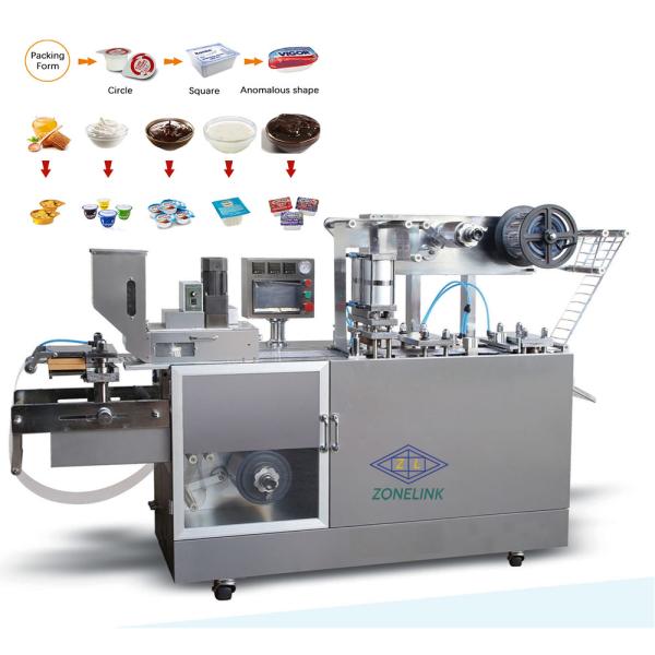 Automatic Electric Blister Packaging Machine 2400 Strip/H For Chemical