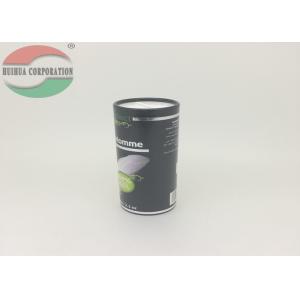 Изготовленная на заказ бумажная упаковка трубки/контейнеры цилиндра картона для соли моря с шейкером покрывают