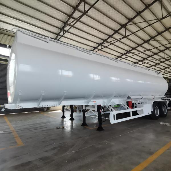3-Axles Carbon Steel 40000-50000L Oil Tank/Fuel Transport Tanker Semi Truck Trailer