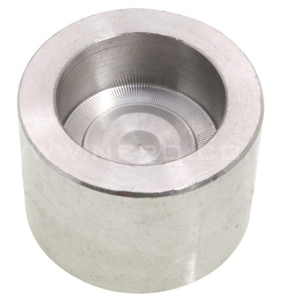 Duplex Steel Socket Weld Pipe Cap ,  3 / 4  Class 6000 Steel Forged Fittings ASTM A182 F51