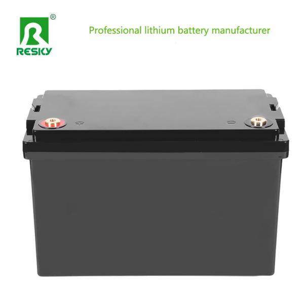 Rechargeable 12.8V 100Ah Lifepo4 Lithium Iron Phosphate Battery Pack For Solar Energy Storage