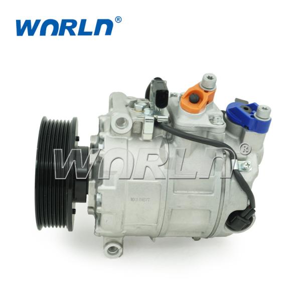 Compressor da C.A. do veículo 7SEU17C para VW Toureg para Audi Q7/A8 4.2V8 2006-2010 4371005450 7L6820803A