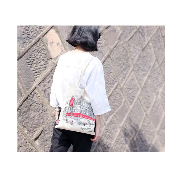 Faddish Personalized Canvas Tote Bags Washable Environmental Protection