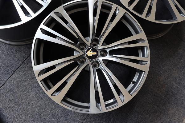Forged 20 Inch 9J 5 Twin Spoke Alloy Wheels Fit Tire 265 40 ZR20