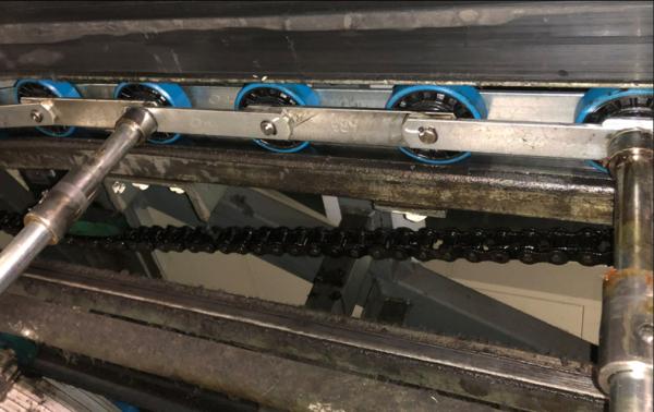 513NPE索引Pinのエスカレーター ステップ鎖3Pのエスカレーターの固体車軸は135.46を投げる