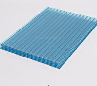 Folha oca de policarbonato 6 mm 8 mm 10 mm Folha oca extrudada ultravioleta transparente multiparede para telhado de estufa