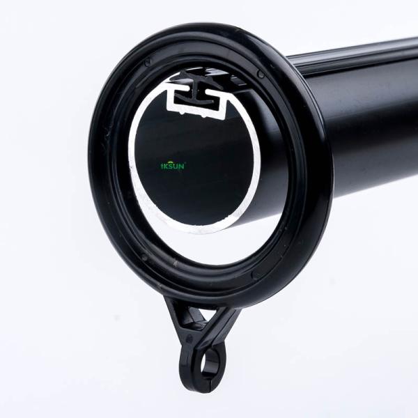 Unique Design Fashion Curtain Rod Recessed Sliding Smooth Shower Curtain Rod Set