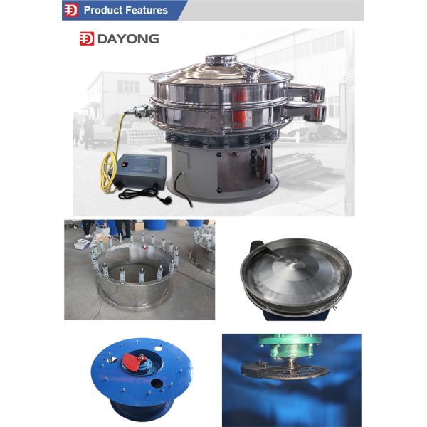 Customizable Carbon Steel Ultrasonic Vibrating Screen 500 Mesh