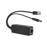 802.3af 12V POE Splitter con conector de corriente continua USB-C de 100 Mbps
