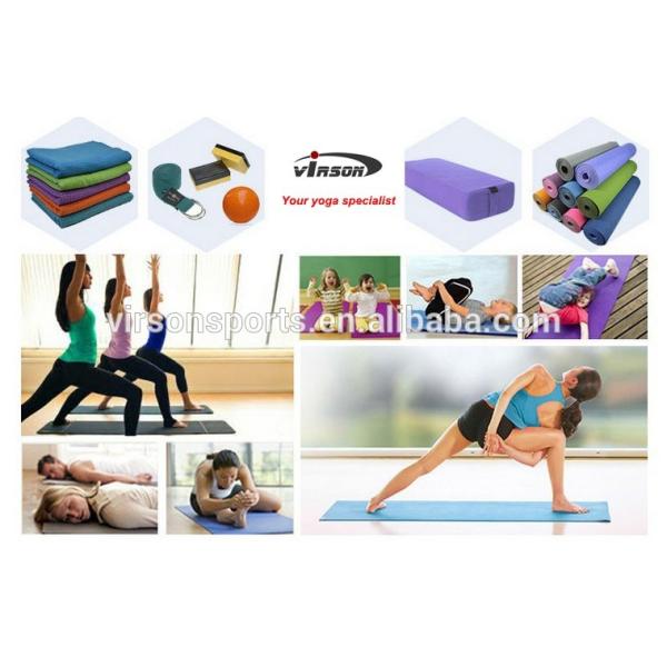 New premium Eco friendly lase carve printing fitness mat custom printed anti slip natural cork rubber yoga mat