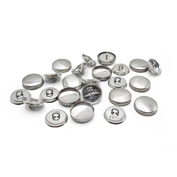 Sofa Buttons Fabric-Covered Buttons Upholstered Button Blanks Metal Buttons Coat Buttons Round Fabric-Covered Buttons