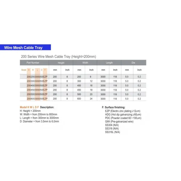 HDG Cable Ladder 304 Cable Ladder