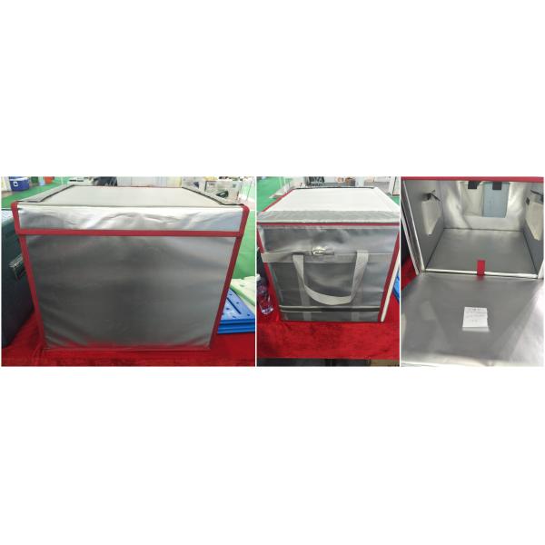 MSDS Approved Oxford Fabric Portable Medical Cooler Fridge Cooler Box