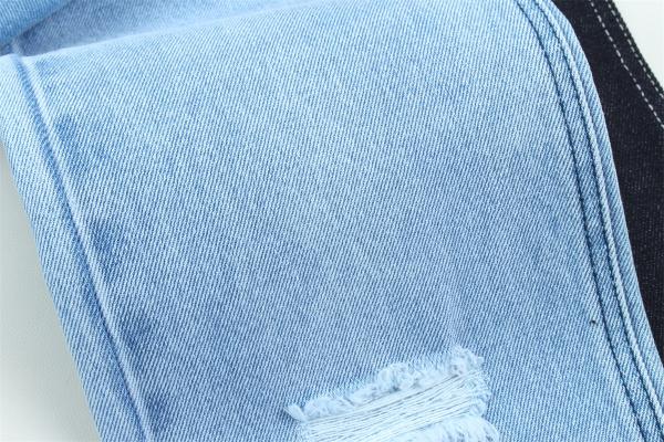 14oz Super Azul Negro Denim Tecido rígido 100% Algodão Fresco Algodão Para Estilo de Marca Jeans Estilo Amigo do Garoto