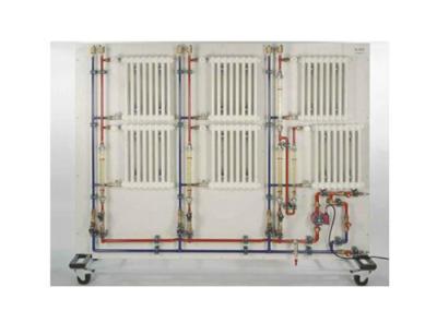 Hydronic que equilibra os equipamentos de laboratório de planejamento térmicos SR3009 com radiadores