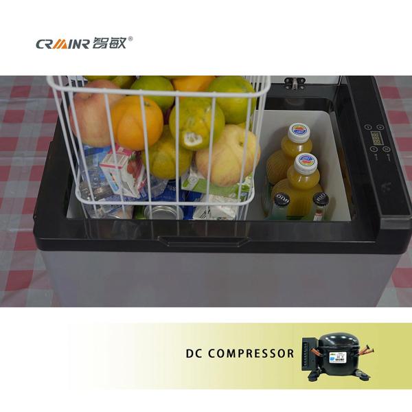 40L Small Car Fridge Freezer With LCD Touch Screen