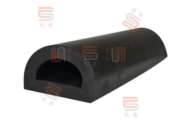 Anti Collision Semi Circular 200mm EPDM Rubber D Fender