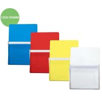 Porta-canetas para quadro branco de apagamento a seco de PVC transparente azul amarelo branco ODM