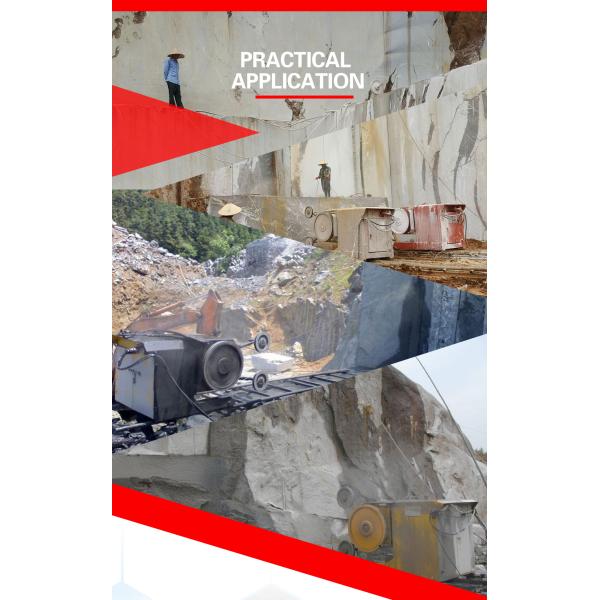 Высококлассные козырьки для синтерации кварцитового карьера алмазные провода 12,0*40 резиновые провода