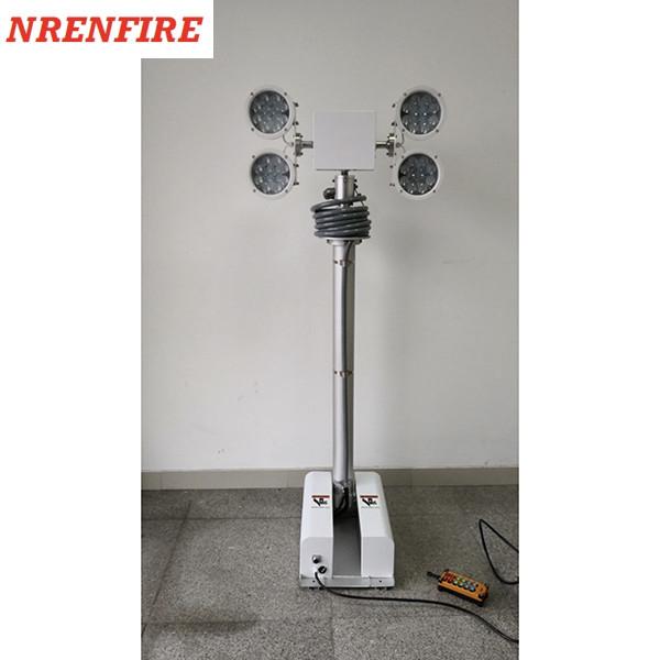 roof mast light tower pneumatic telescopic mast light tower foldable mast lighting vehicle roof mount pneumatic mast