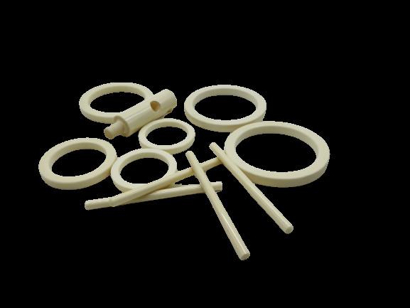 Textile Machinery 99 Alumina Ceramic Machining Elastic Parts Accessories 99%
