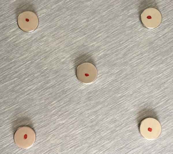 Strong Permanent Neodymium Disc Magnet D4 mm X T1.5 mm N50 For Bracelet